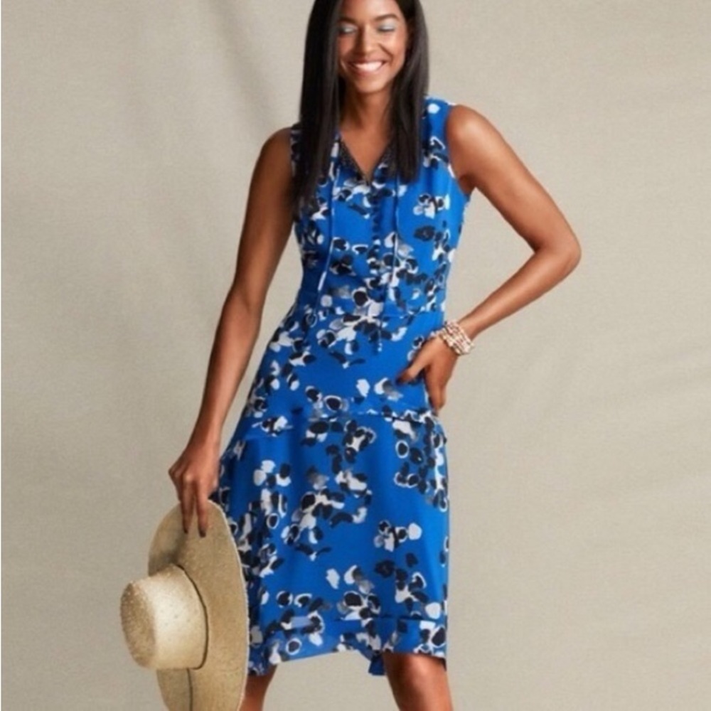 Cabi Sleeveless Asymmetrical Dress